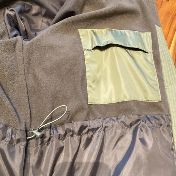 Women’s XL Down Eddie Bauer Sage Long Coat- Faux Fur Removable Hood-Worn Twice - Picture 6 of 12